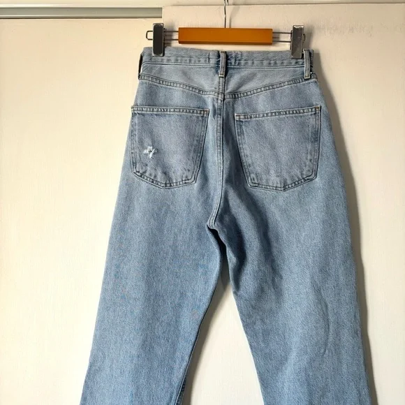 Agolde 90's Mid Rise Loose Fit in Captured - Picture 7 of 11